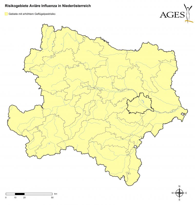 Karte der Risikogebiete
