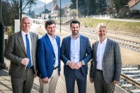 Wachaubahn: Start in die Saison mit barrierefreiem Bahnhof Aggsbach Markt