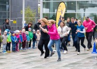 70 Kinder aus dem Landhauskindergarten laufen für den guten Zweck – Niederösterreich läuft wieder gegen Krebs