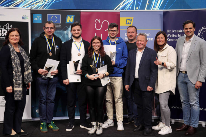 Foto des Siegerteams