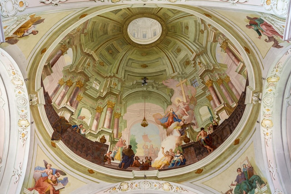 Kuppelfresko Kloster Langegg