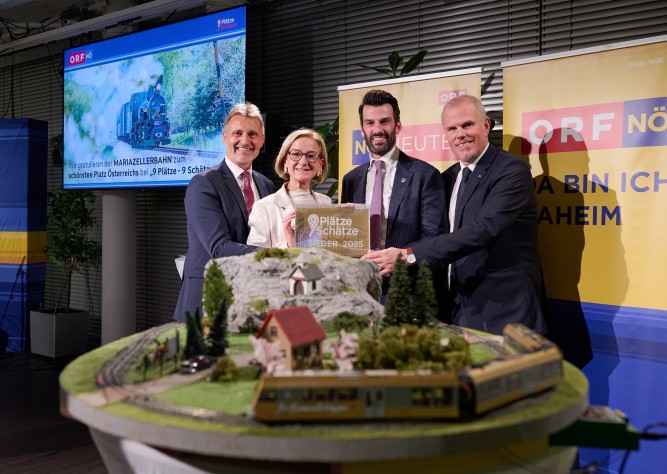 Der schönste Platz Österreichs - Siegesfeier für die Mariazellerbahn